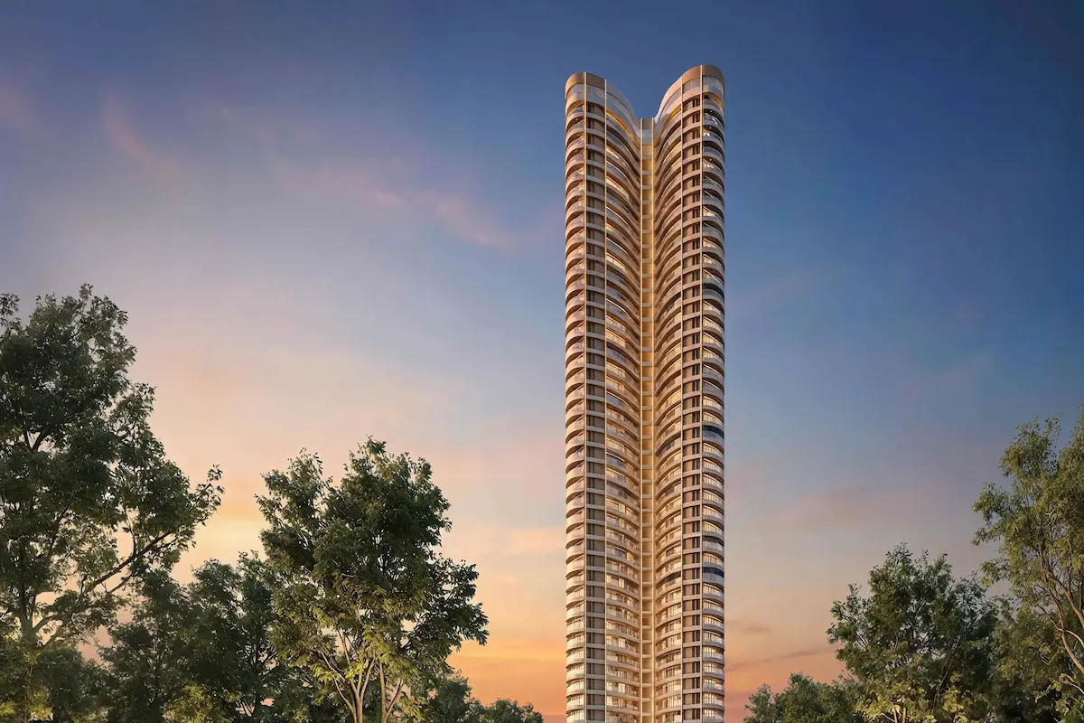 ICONIC by Trilive 45-storey tower elevation luxury apartments Greater Noida West